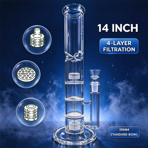 Inch glass water pipe - inch, bong